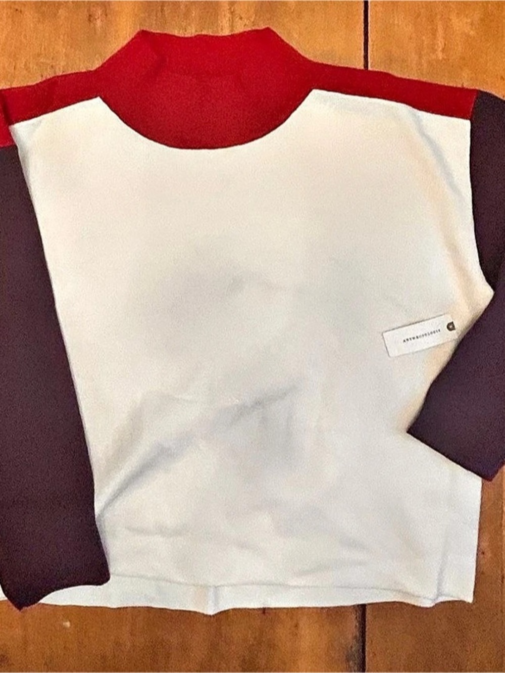 maeve Carys Sweater Color Block Long Sleeve Top XL